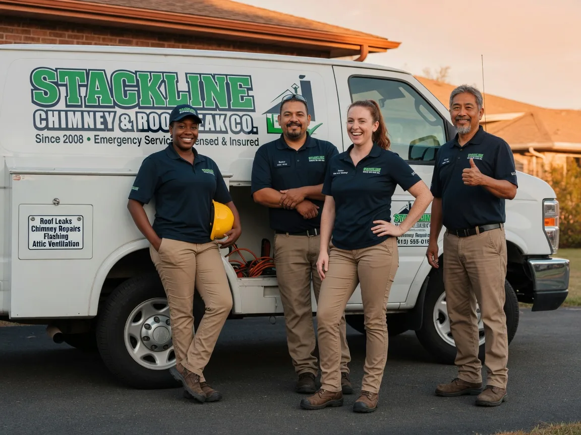 Chimney flashing repair company in Matoaka, WV